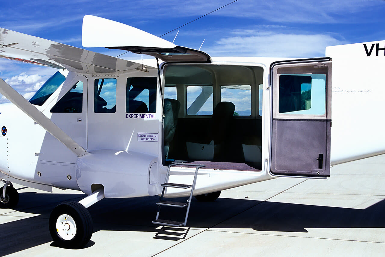 Explorer Aircraft spacious cargo area